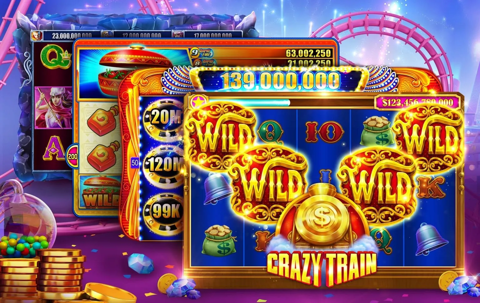 Các trò chơi Slot Game đa dạng